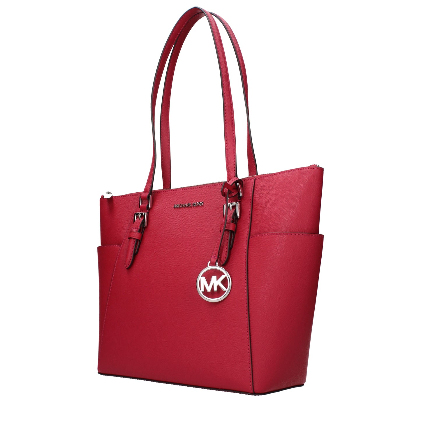 Michael Kors Women's Shoulder Bags Leather Raspberry