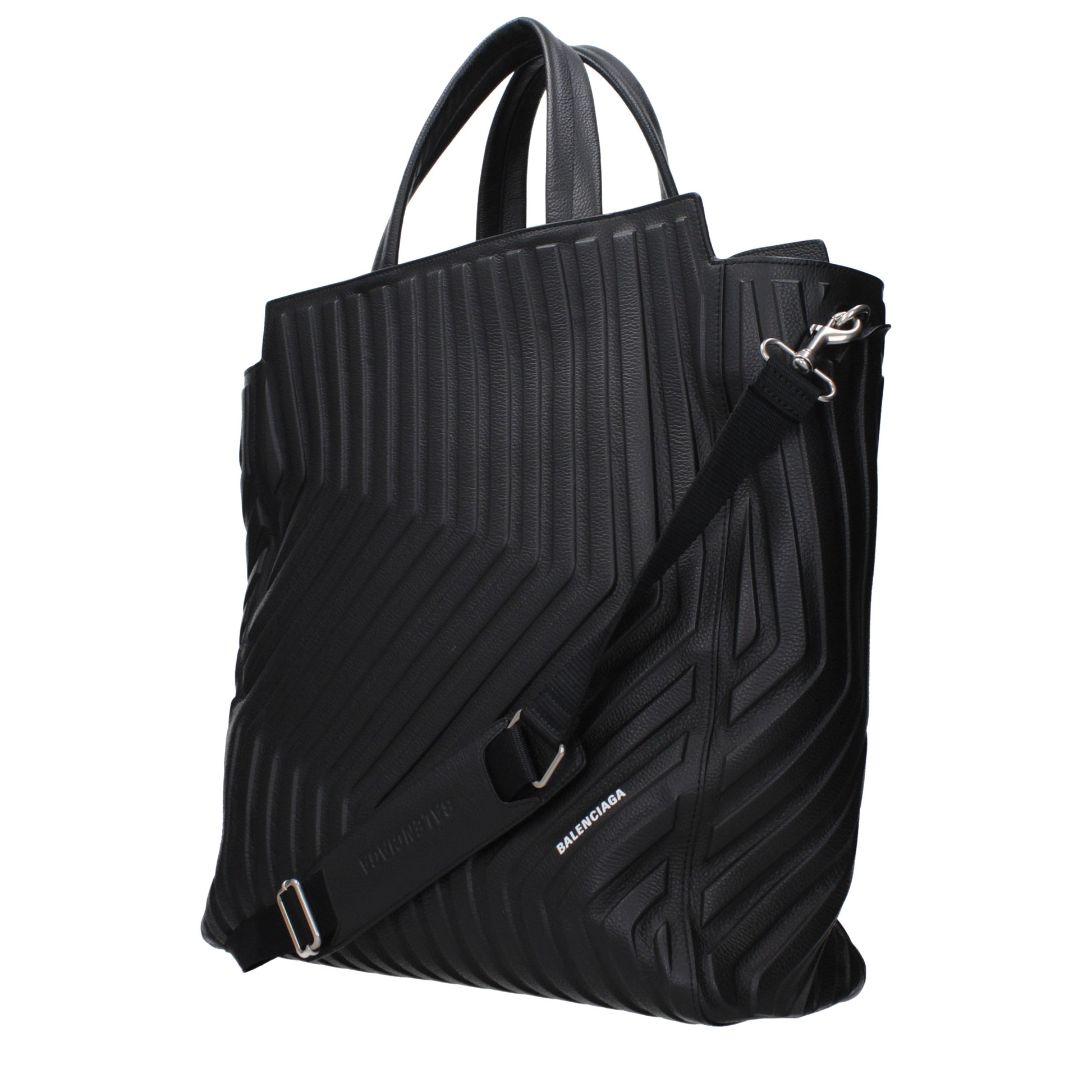 Balenciaga Handbags Women Leather Black