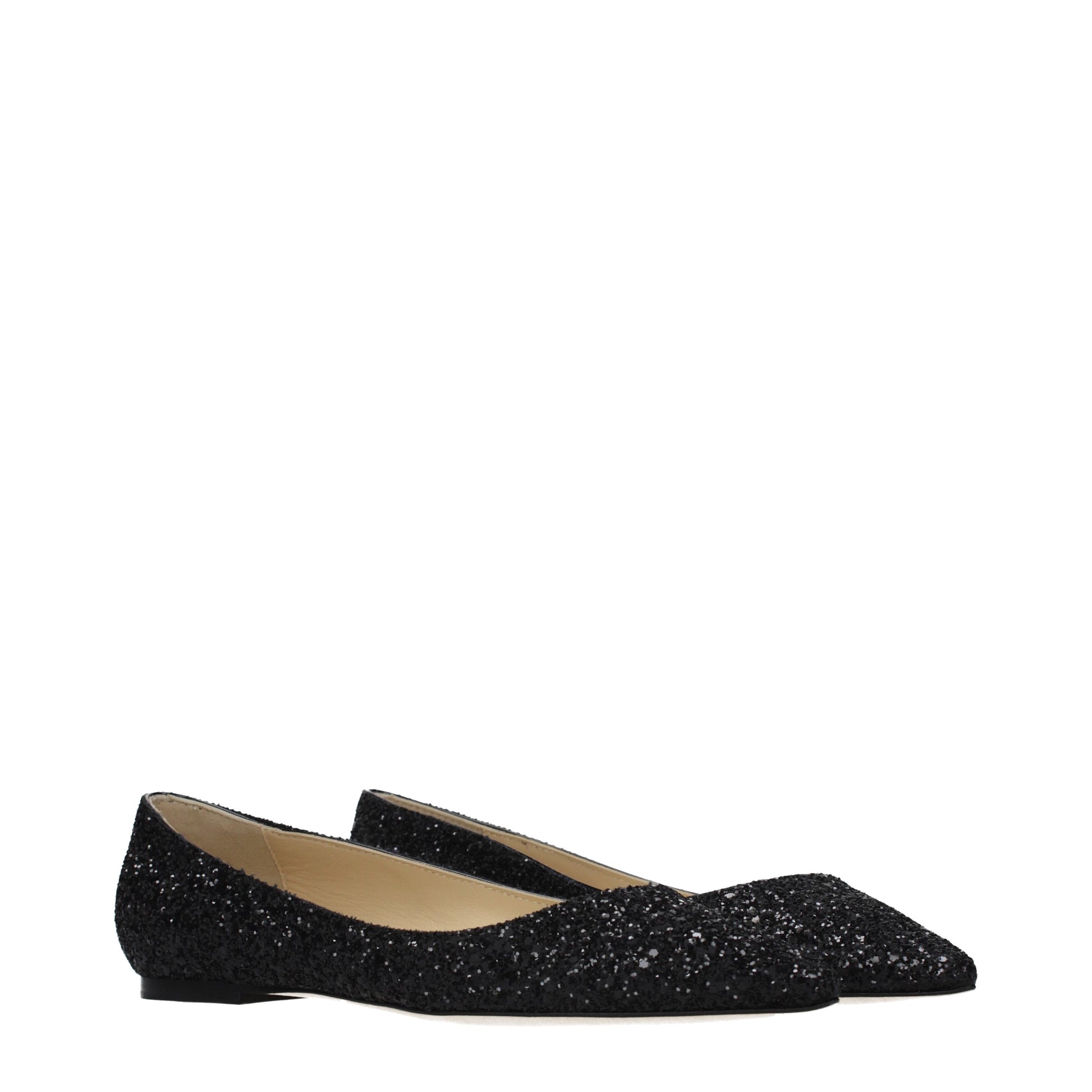 Jimmy Choo Women's Ballet Flats Glitter