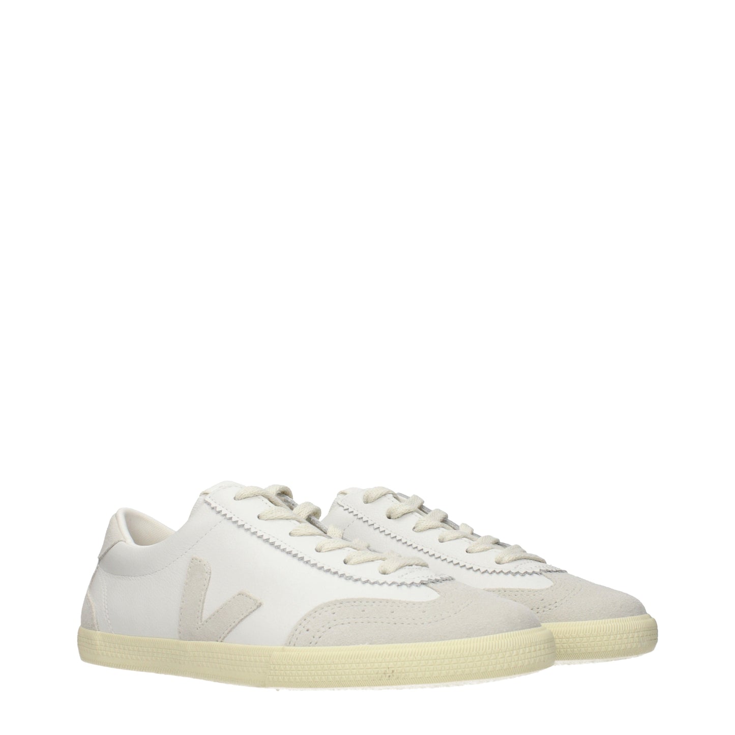 Veja Sneakers Women Leather White/Light Grey