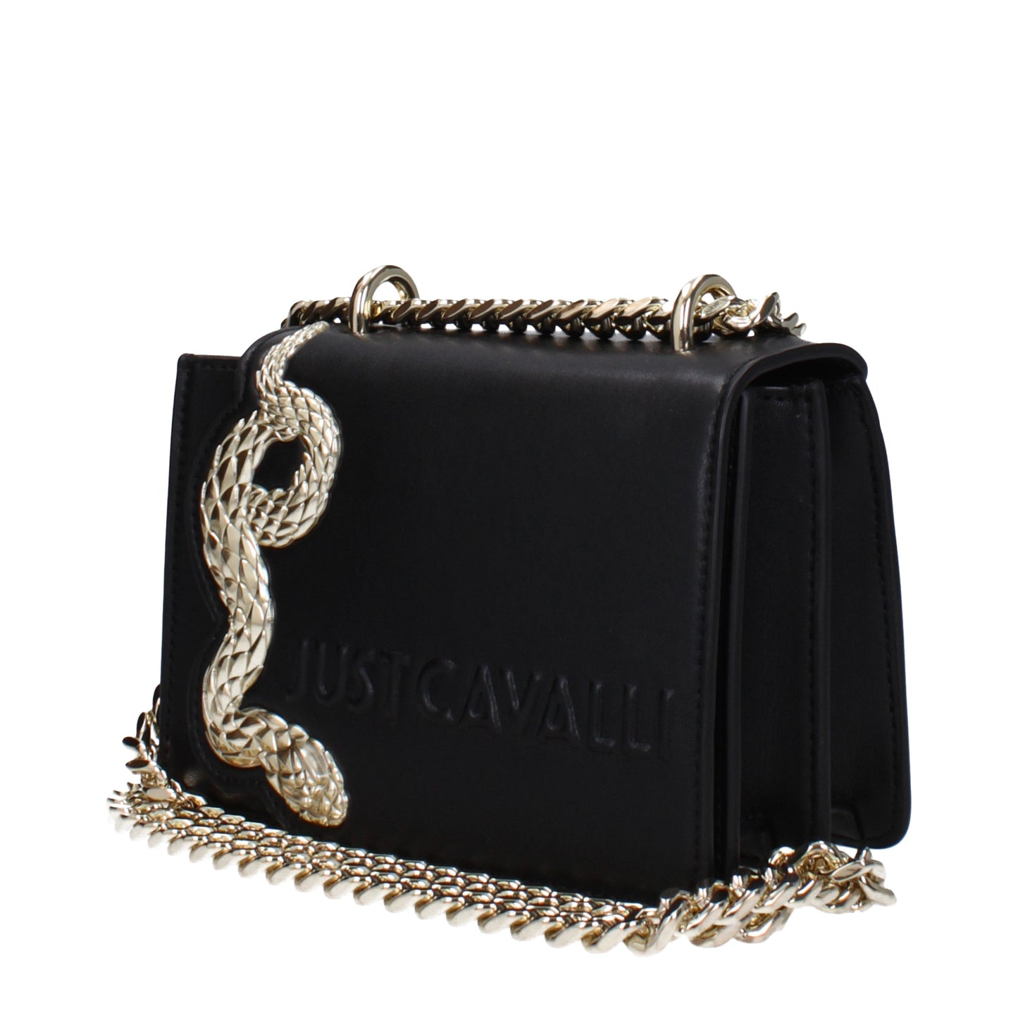 Just Cavalli Crossbody Bags Women Polyester Black