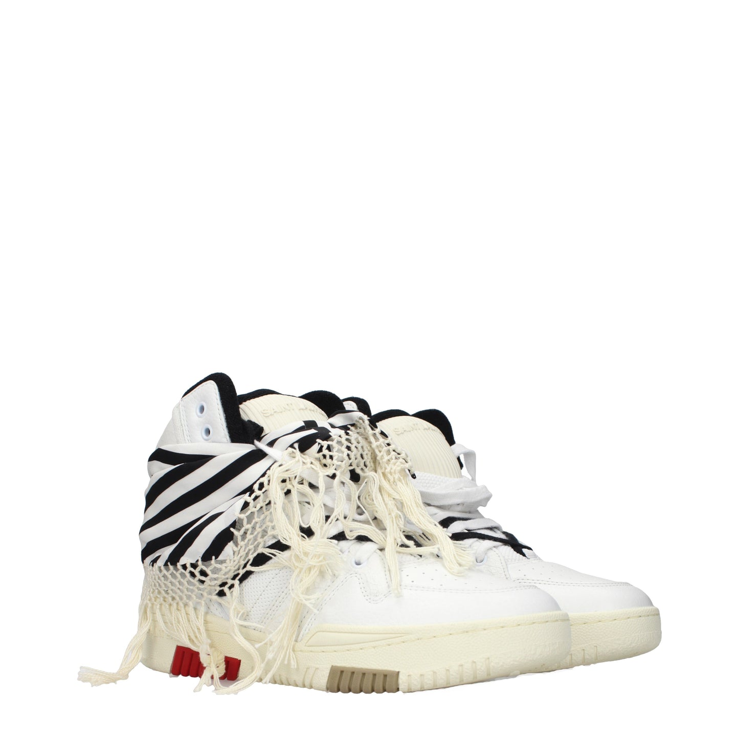 Saint Laurent Sneakers Men Leather White