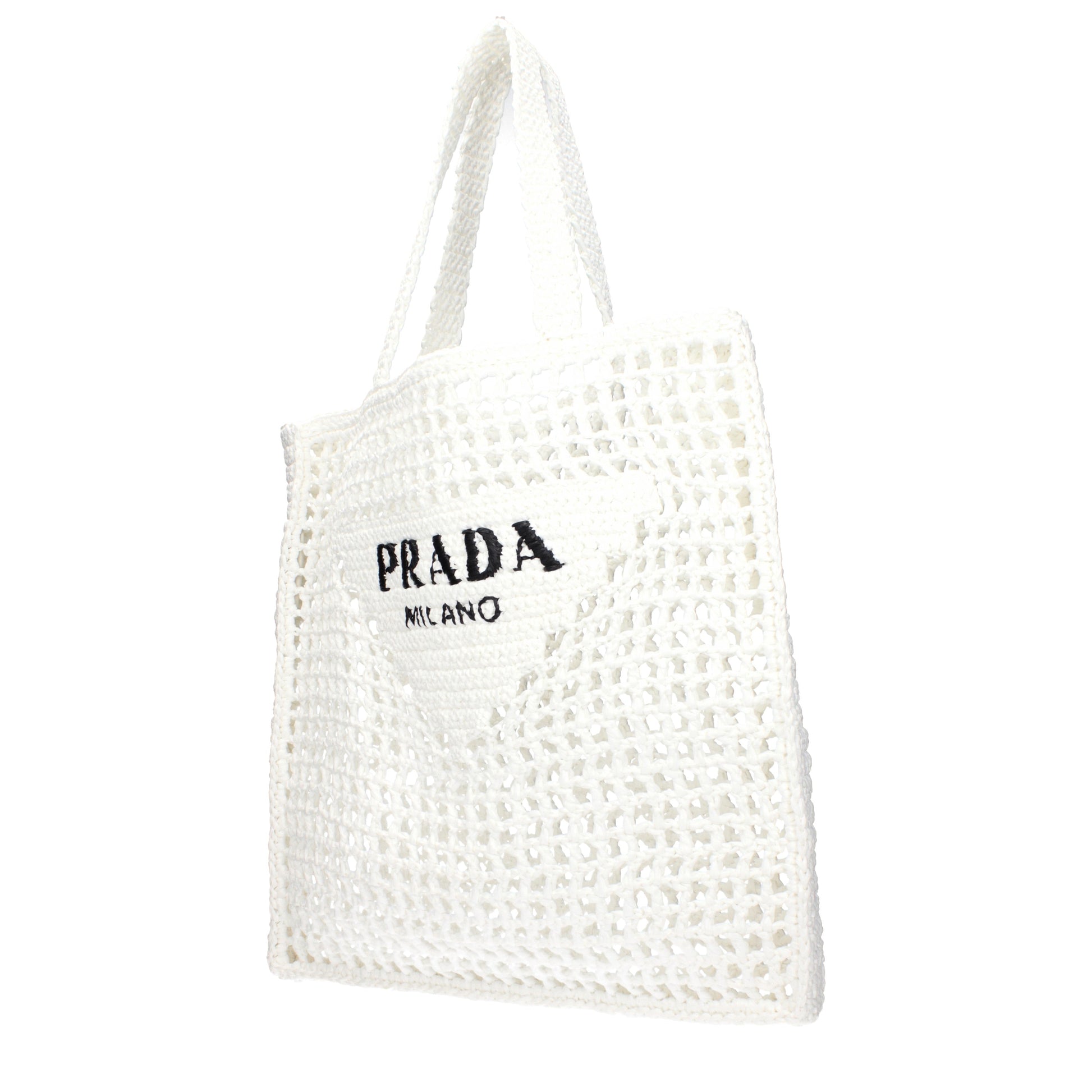 Prada Women's Shoulder Bags Raffia