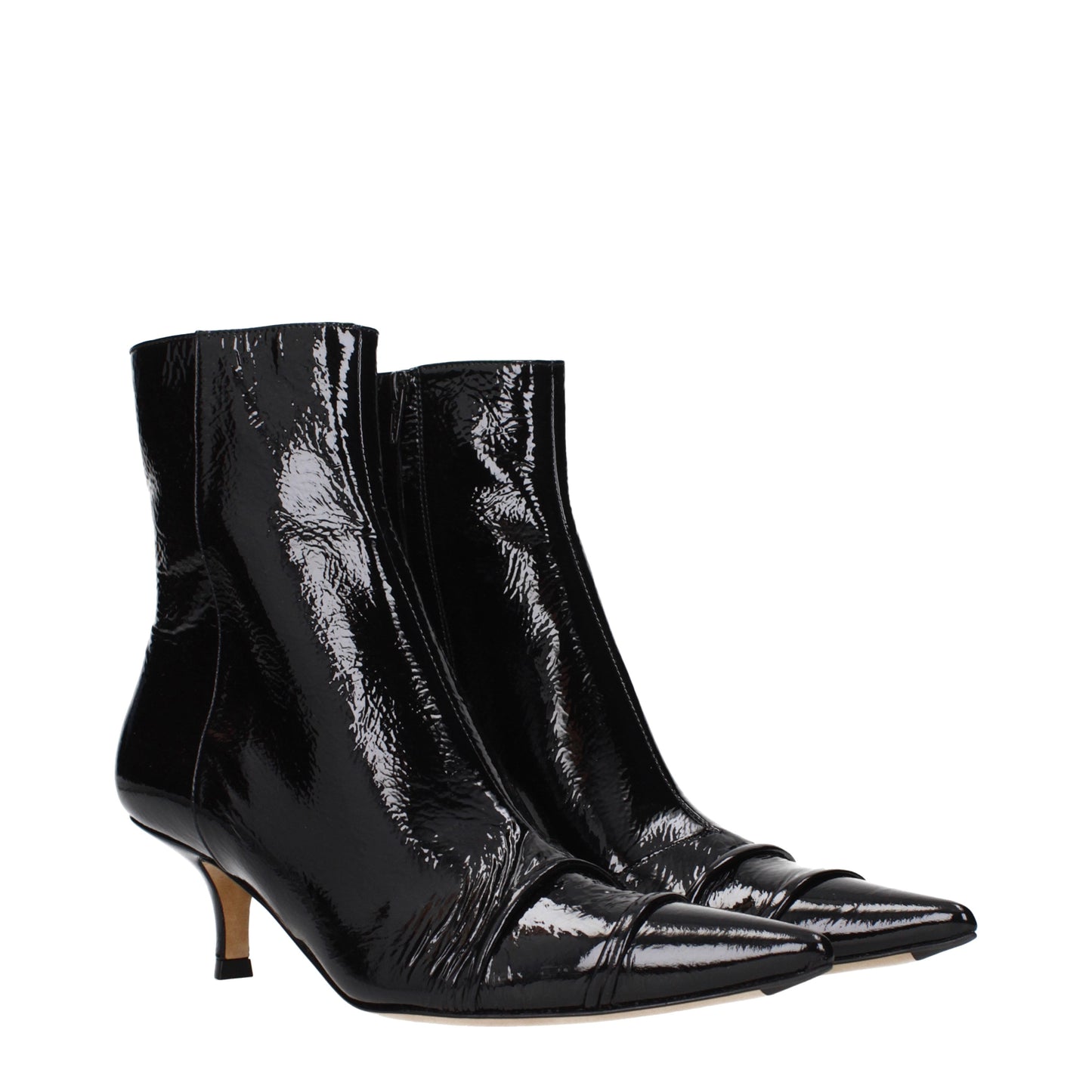Maison Margiela Women's Ankle Boots Patent Leather
