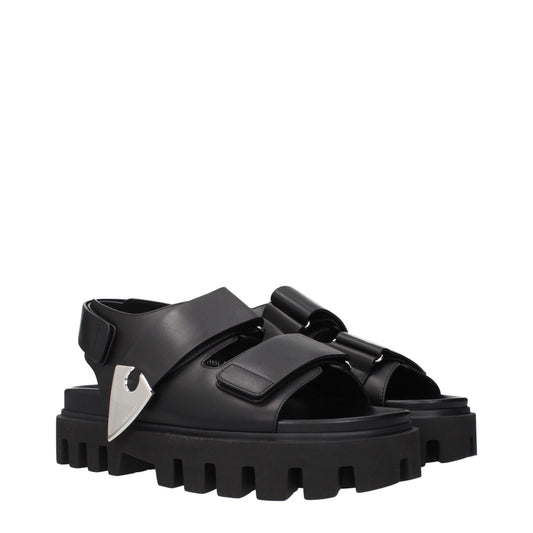 Alexander McQueen Men's Sandals Leather