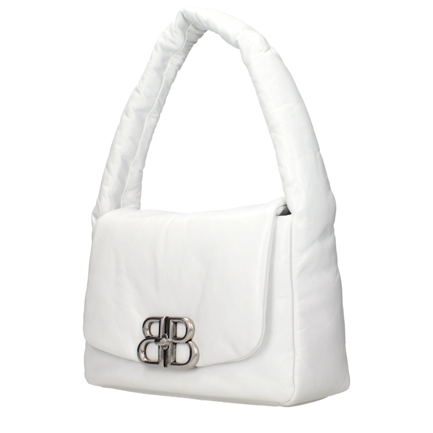 Balenciaga Handbags Women Leather White