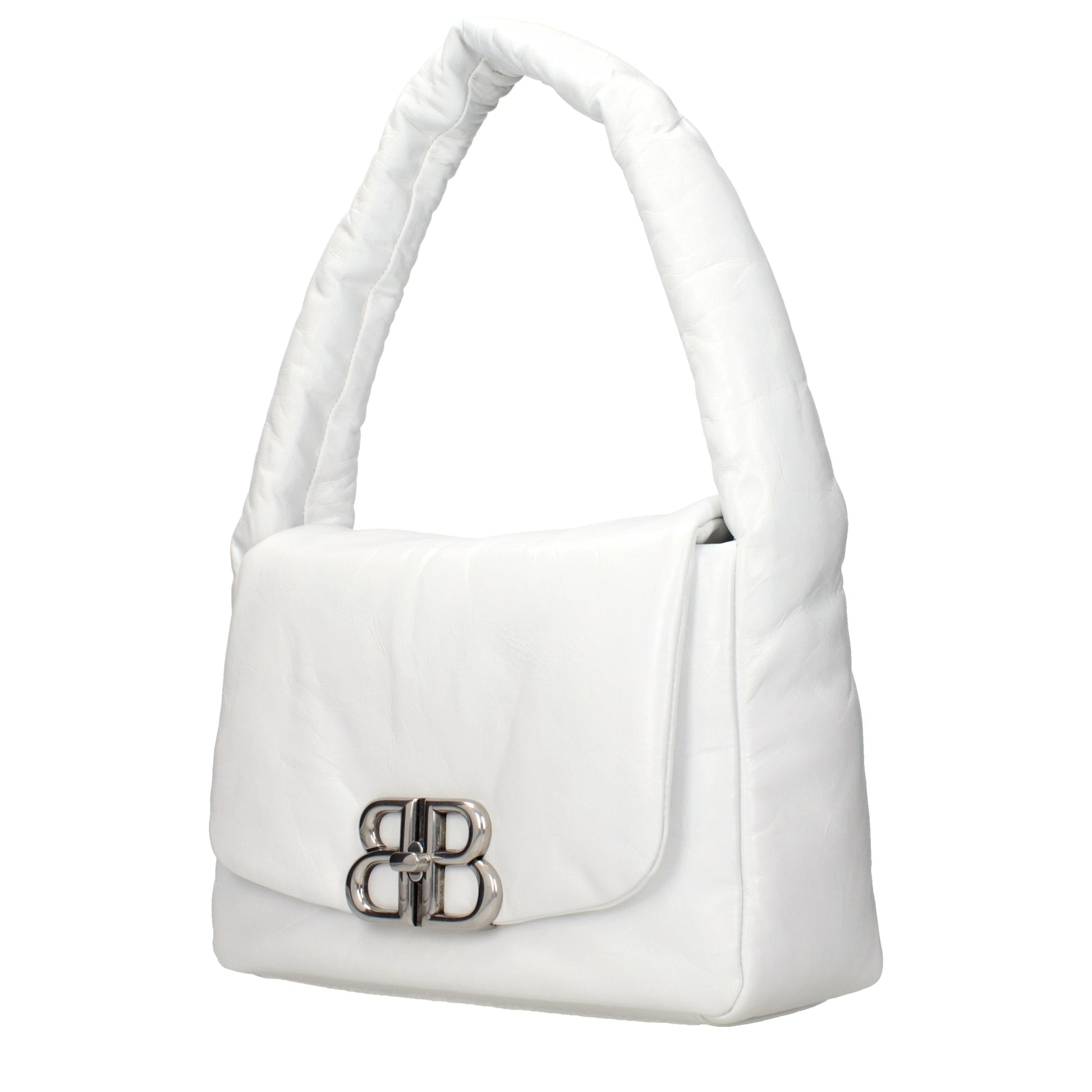 Balenciaga Handbags Women Leather White