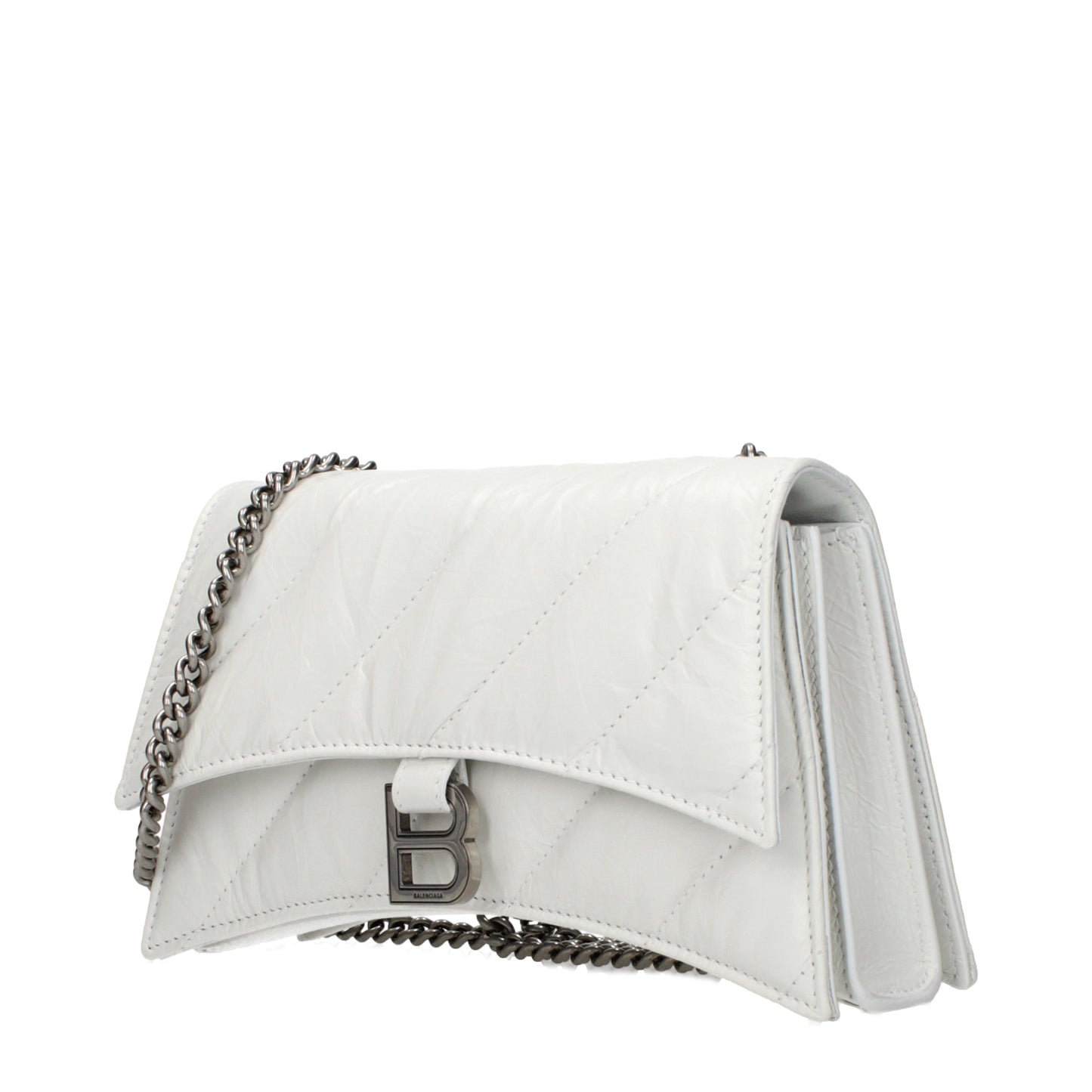 Balenciaga Crossbody Bags Women Leather White