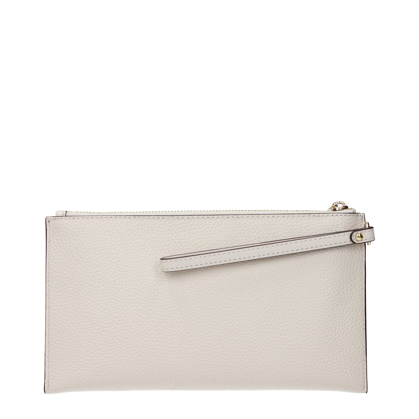Michael Kors Women's Clutches Leather Cream