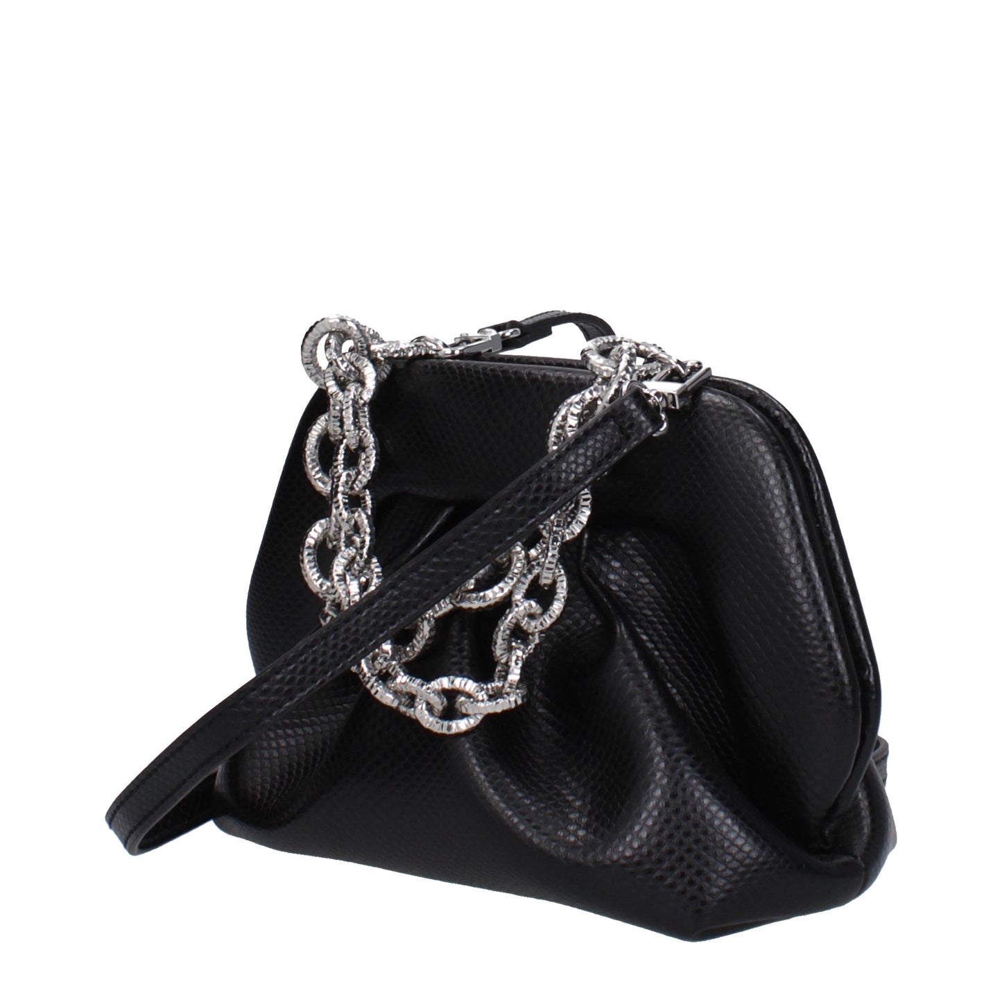 Themoirè Handbags Women Eco Leather Black