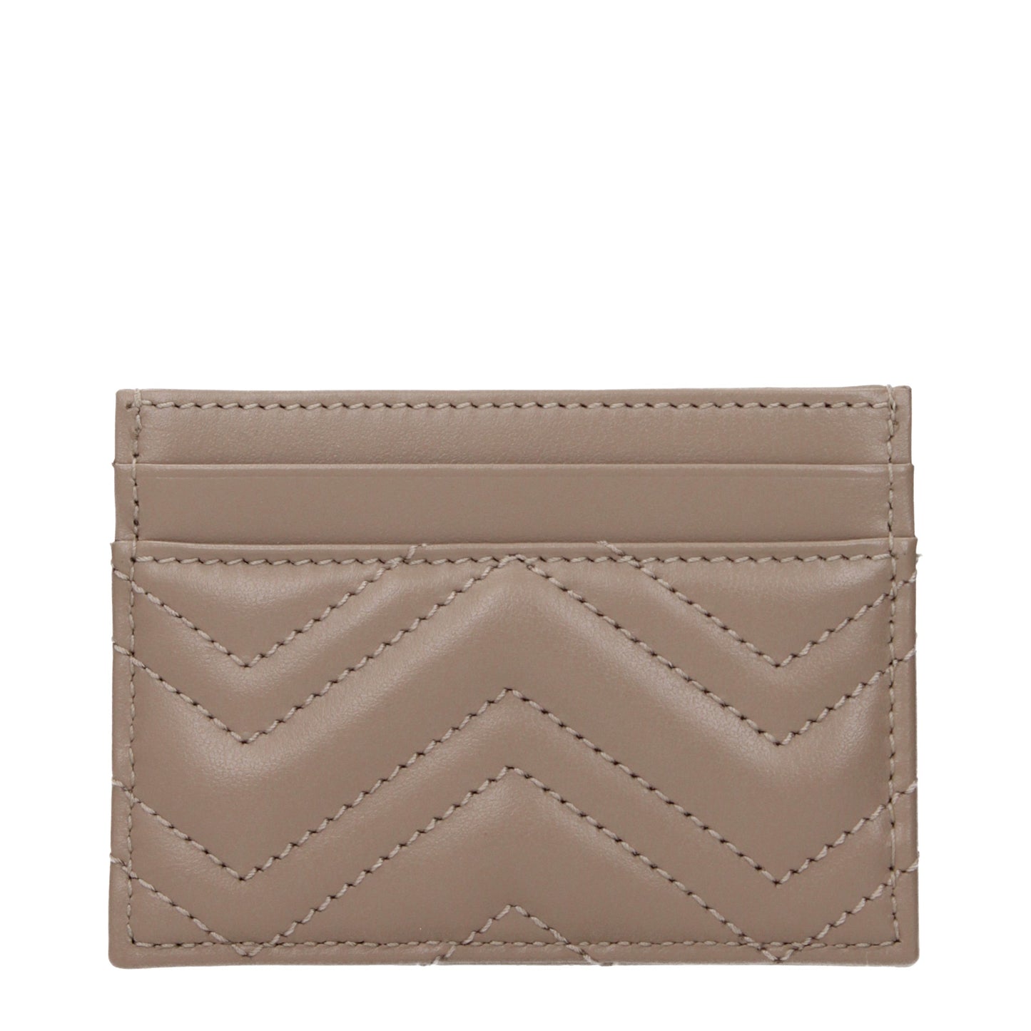 Gucci Document Holders Women Leather Gray/Turtledove