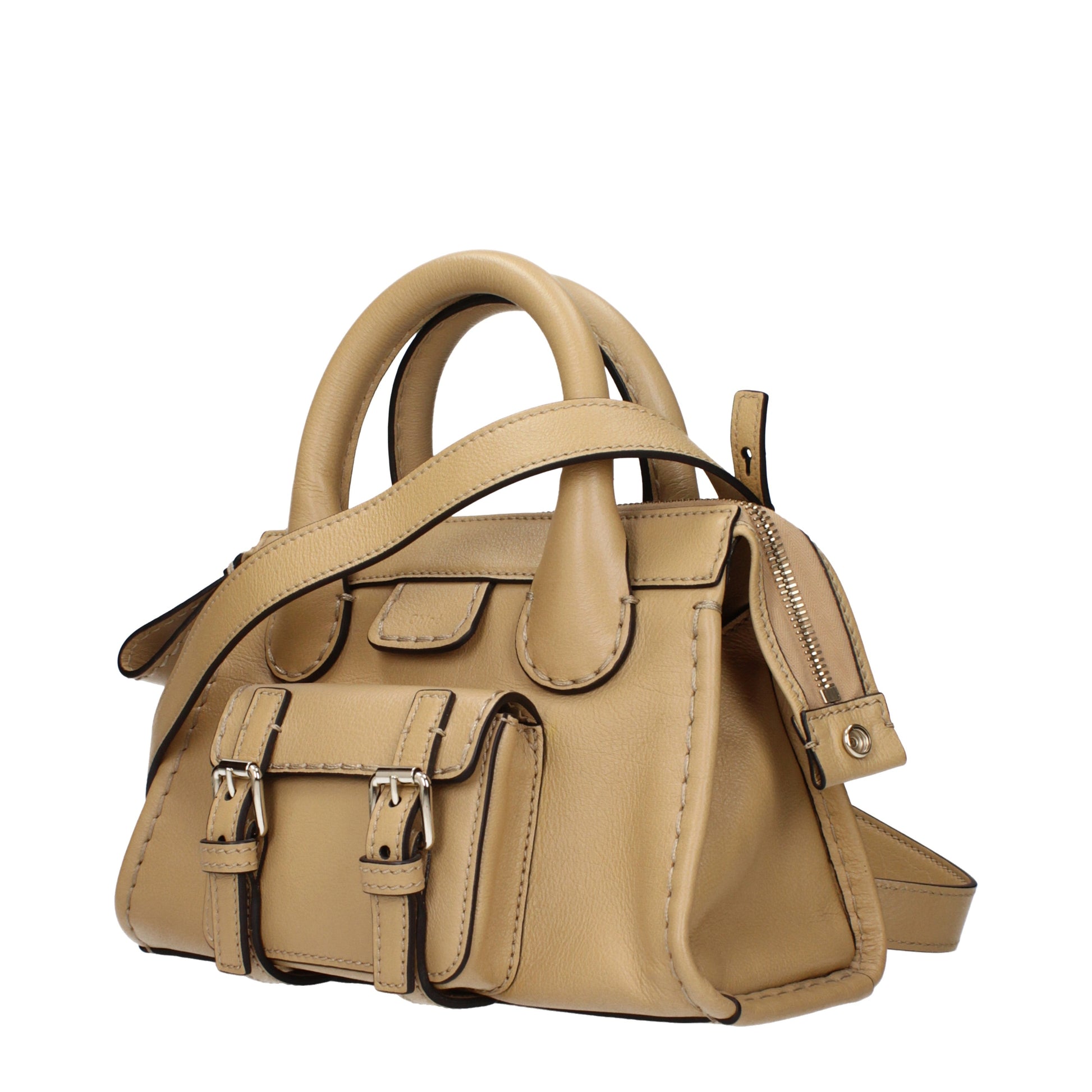 Chloé Women's Handbags Leather Tan