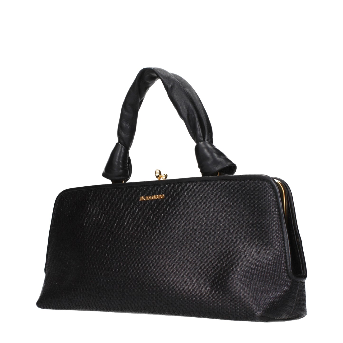 Jil Sander Handbags Women Raffia Black