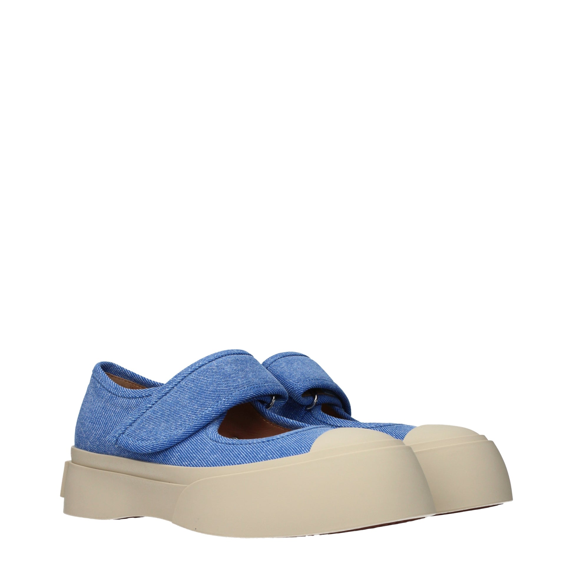 Marni Sneakers Women Fabric  Blue/Denim
