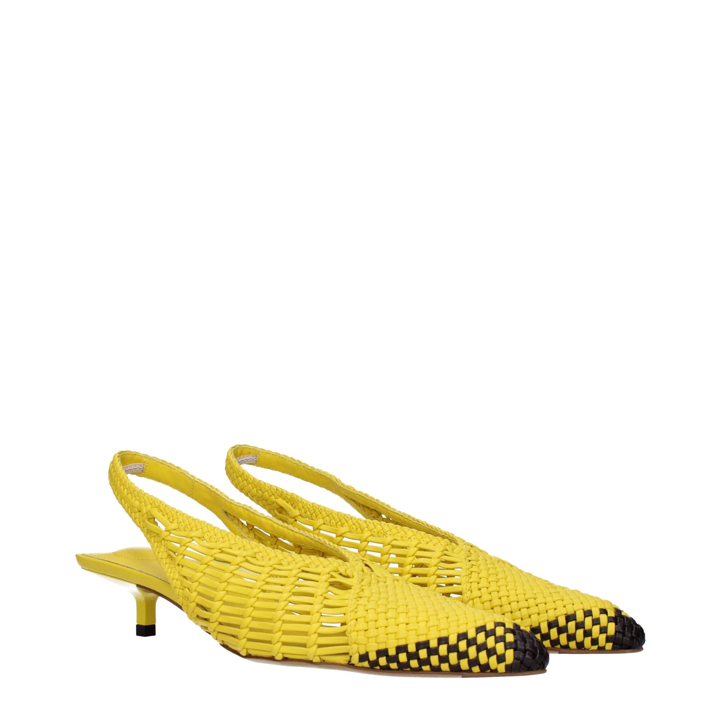 Jacquemus Women's Sandals Leather Yellow
