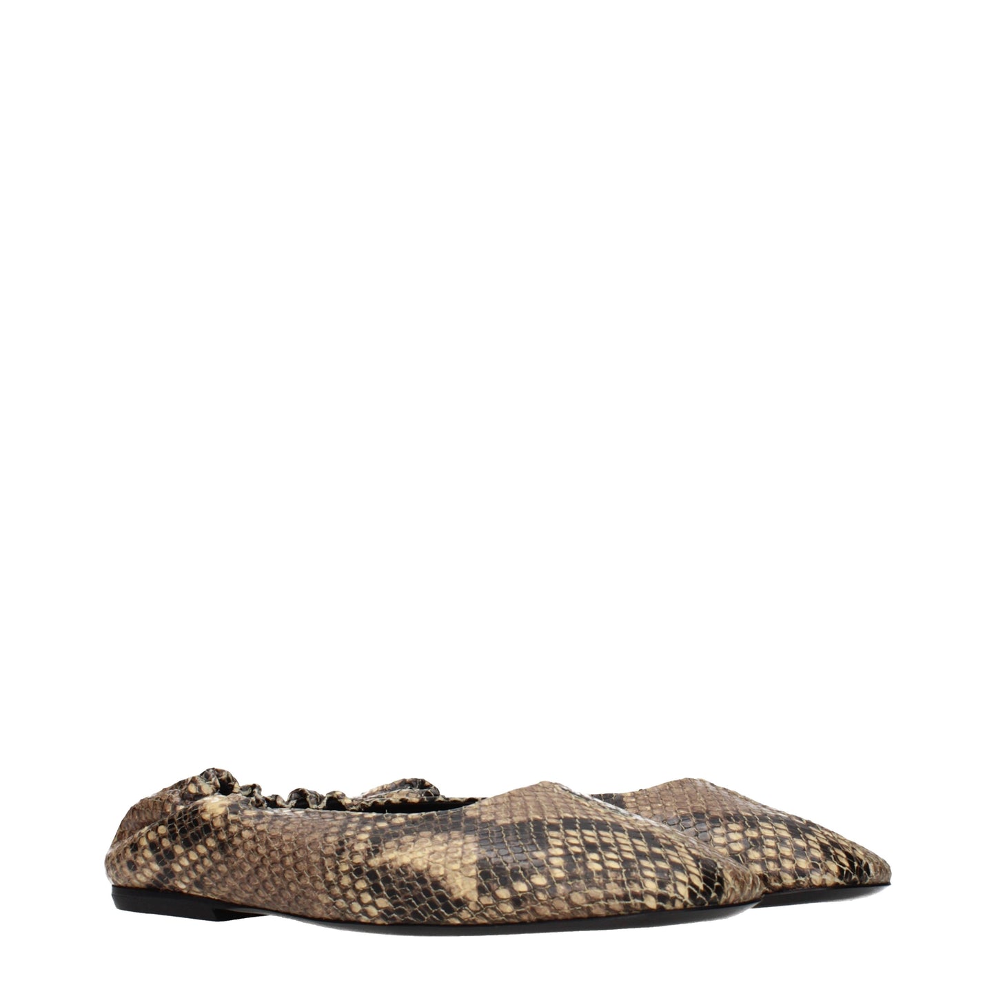 Dries van Noten Ballet Flats Women Leather Brown