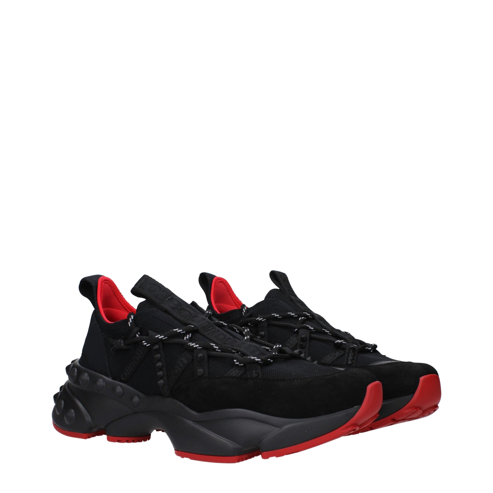 Louboutin Men's Sneakers Fabric