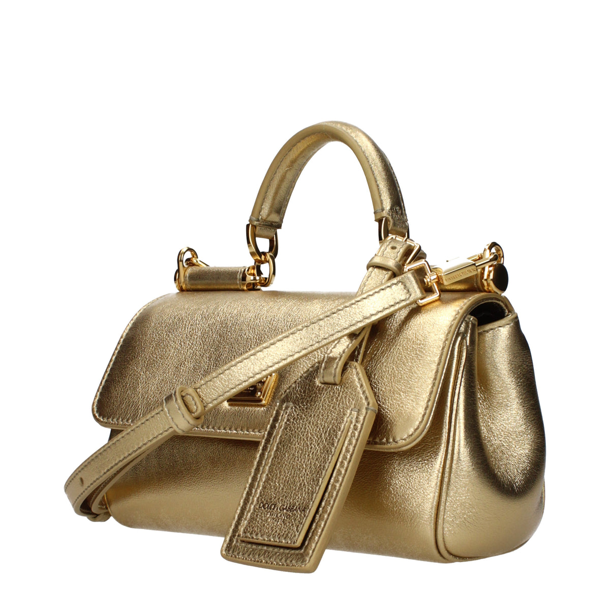 Dolce&Gabbana Handbags Women Leather Gold