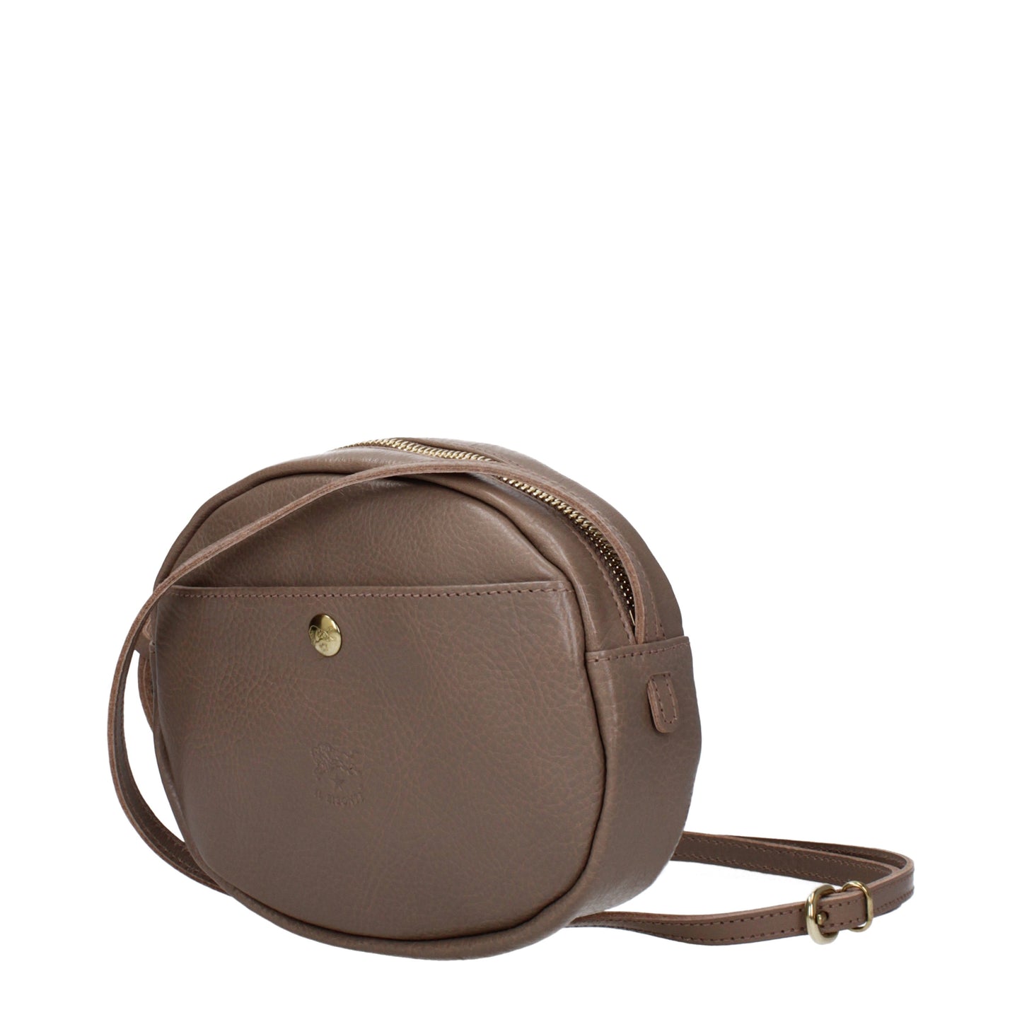 Il Bisonte Crossbody Bags Women Leather Gray/Turtledove