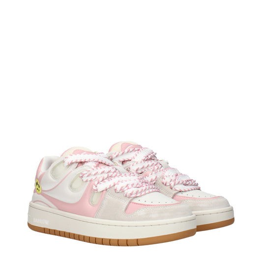 Barrow Sneakers Women Leather White/Pink