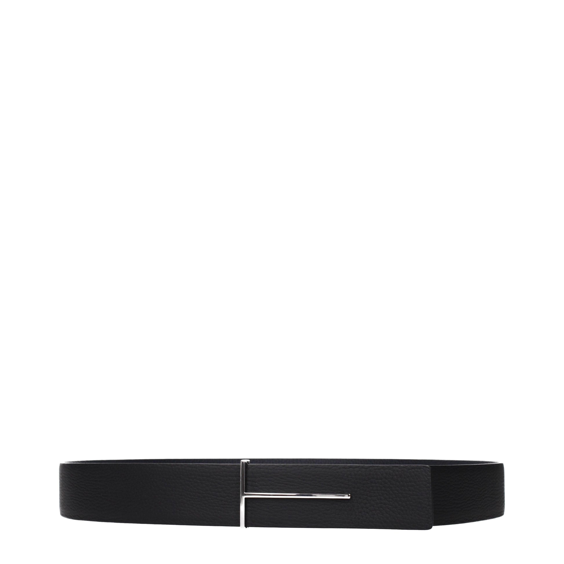 Tom Ford Belts Men Leather Blue/Black
