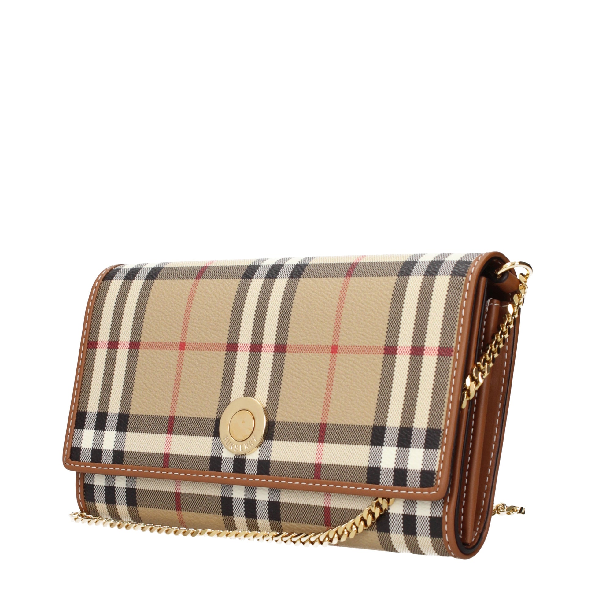 Burberry Crossbody Bags Women Fabric  Beige