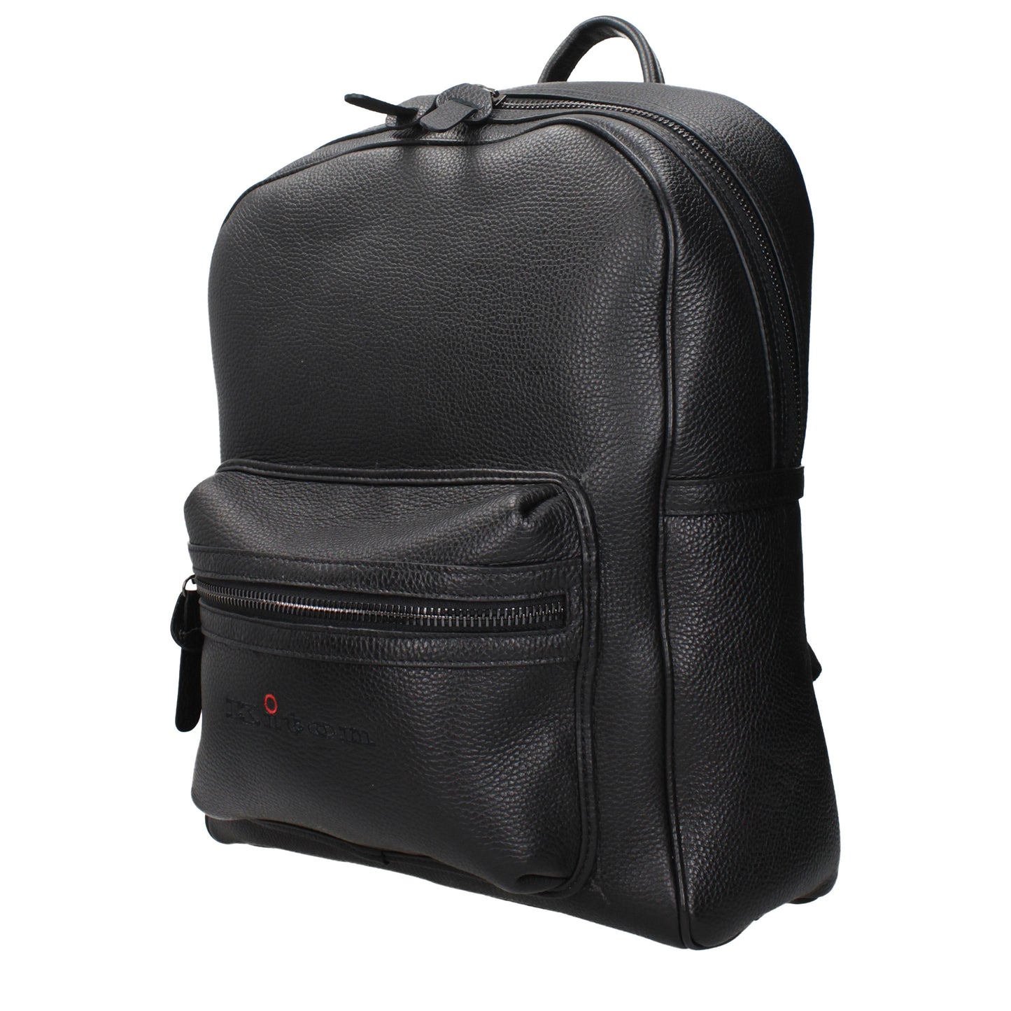 Kiton Backpacks and Bumbags Men Leather Black