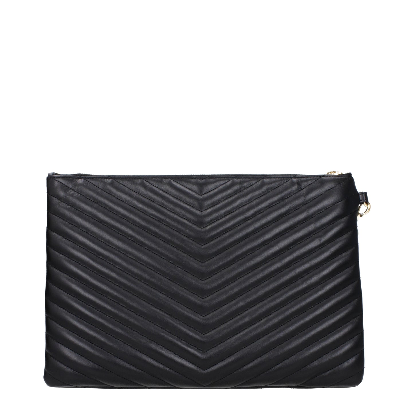 Saint Laurent Clutches Women Leather Black