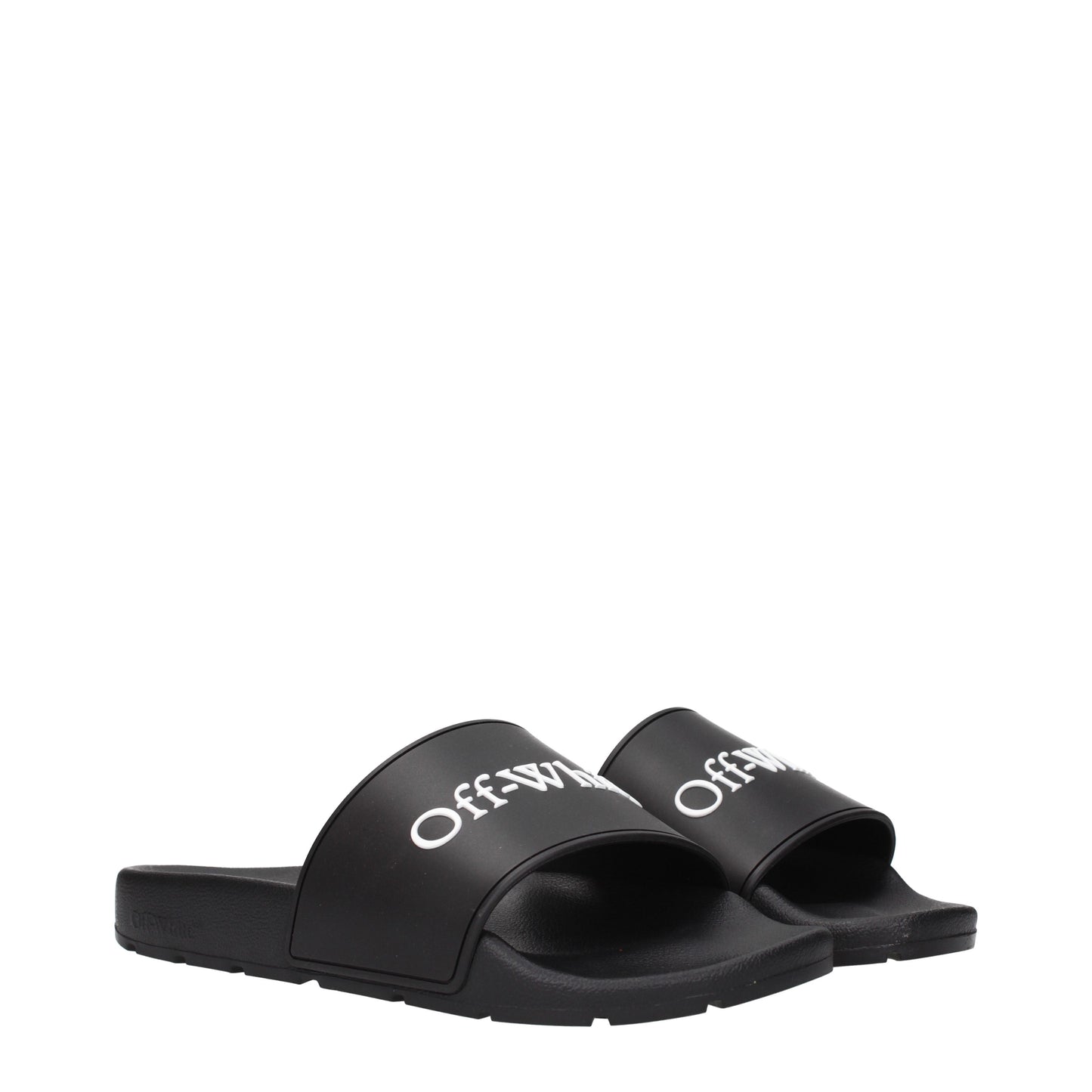 Off-White Women's Slippers and Clogs Rubber