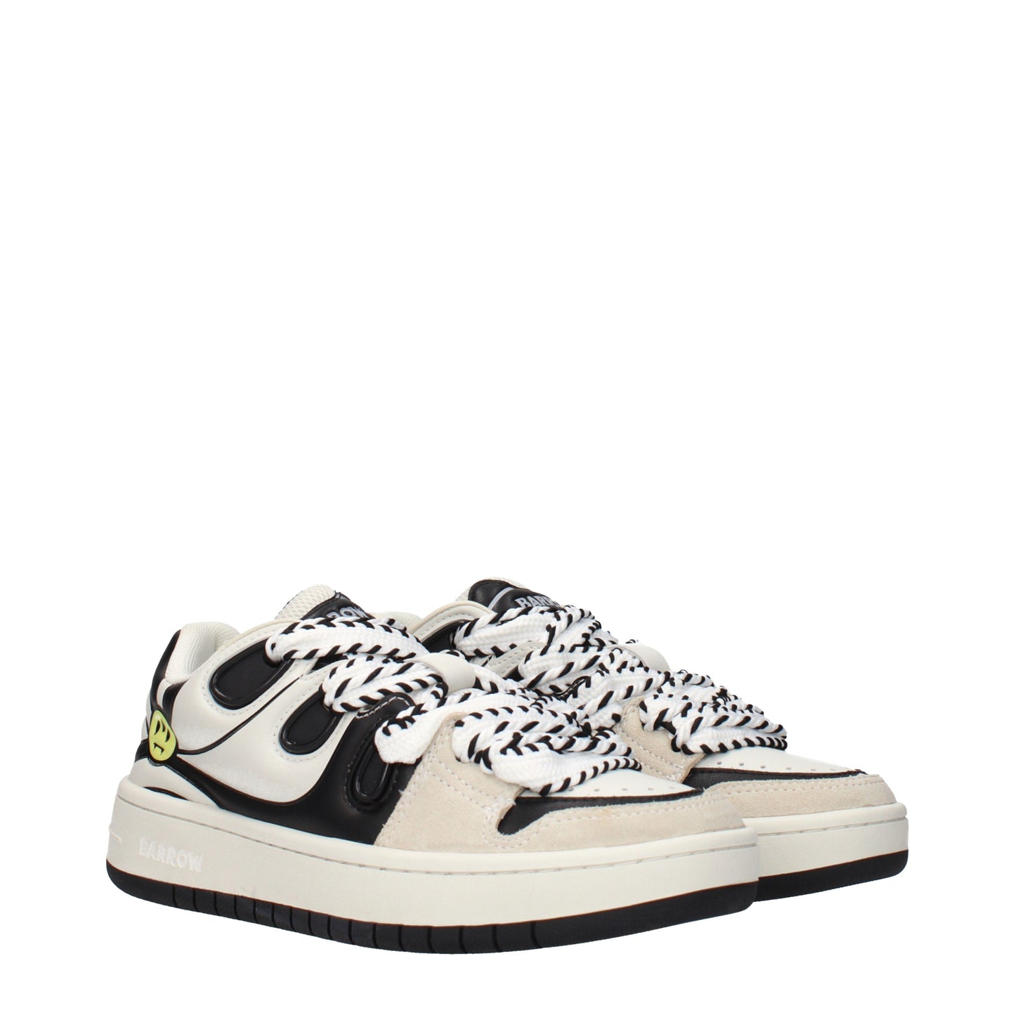 Barrow Sneakers Women Leather Beige/Black