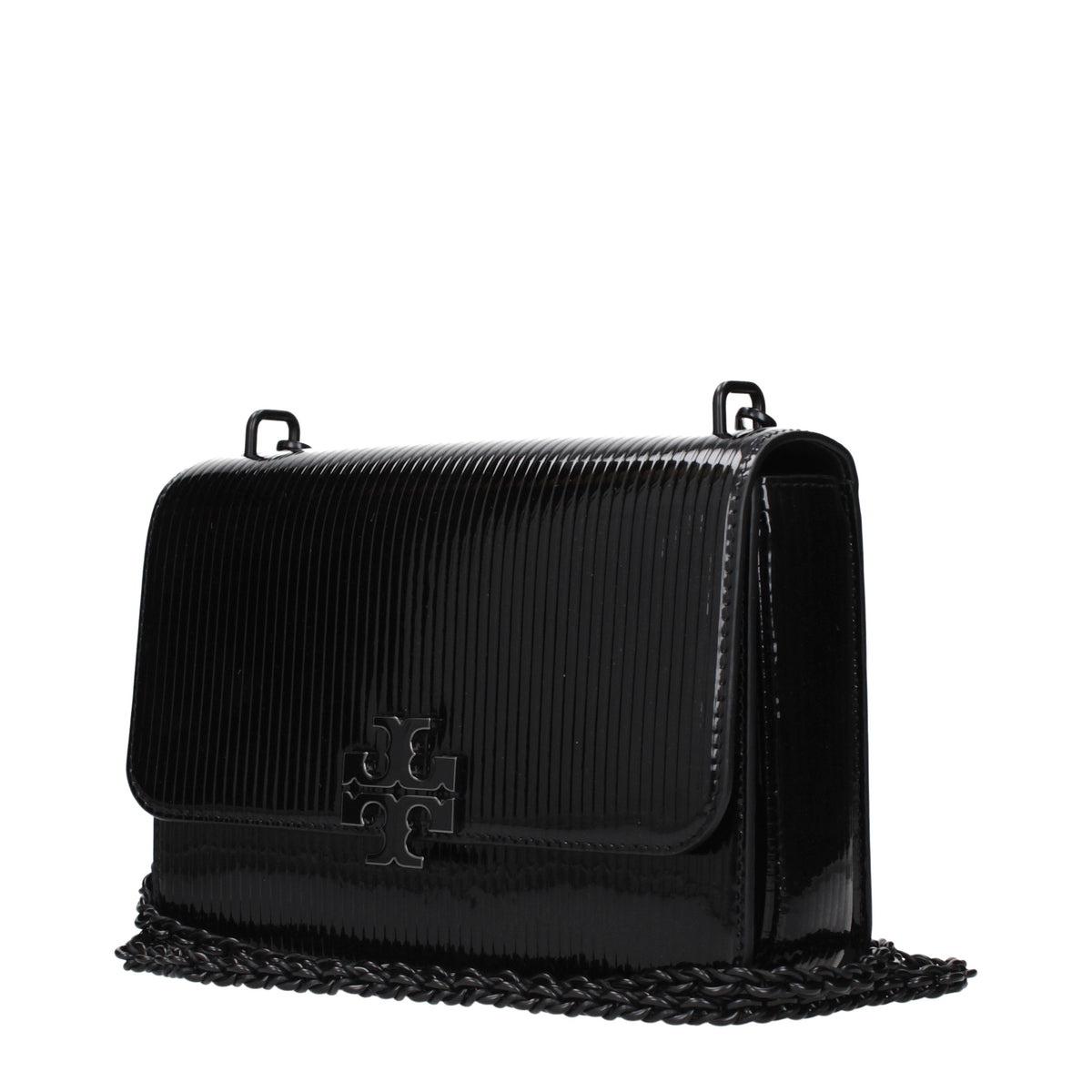 Tory Burch Crossbody Bags Women Patent Leather Black