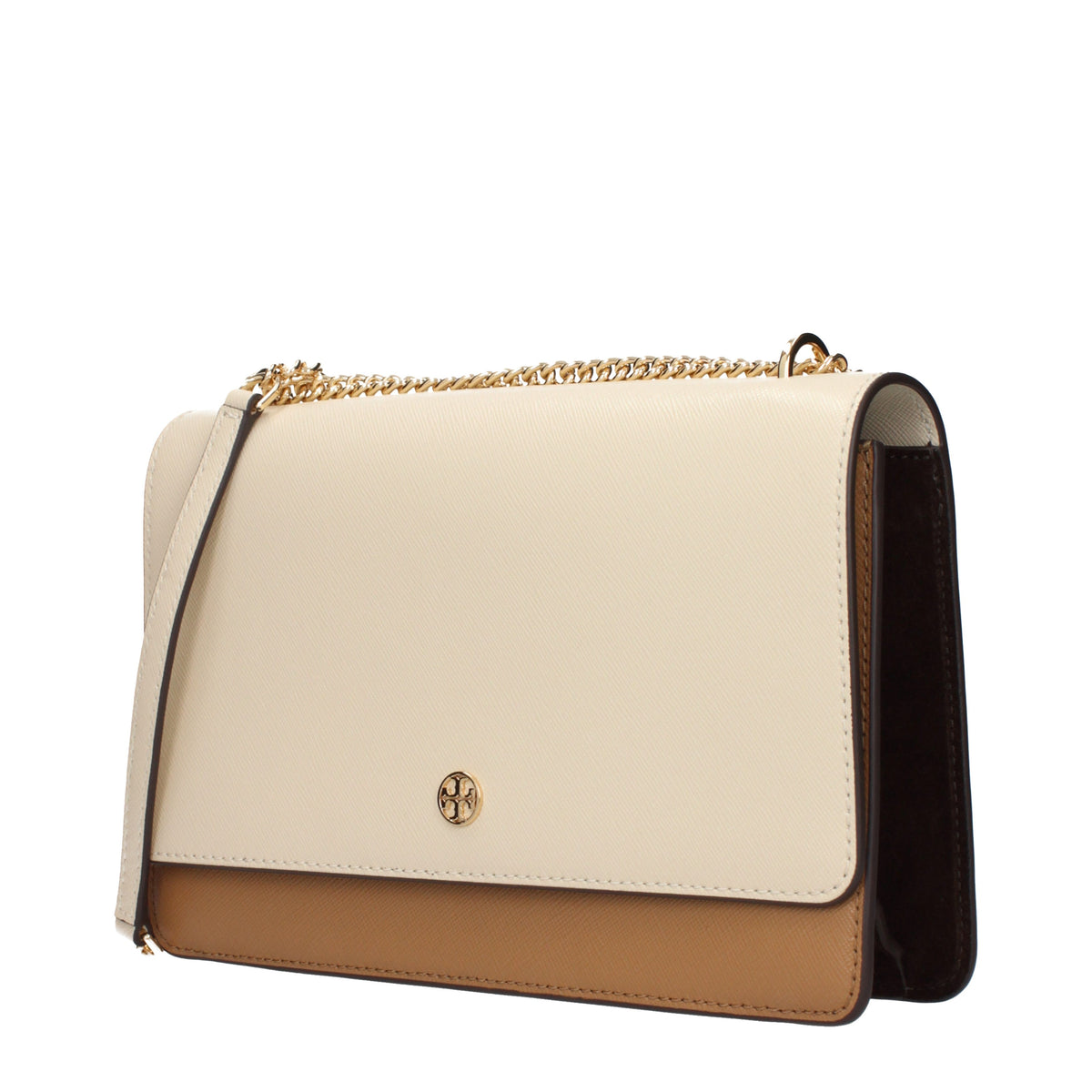 Tory Burch Crossbody Bags Women Leather Beige/Coconut