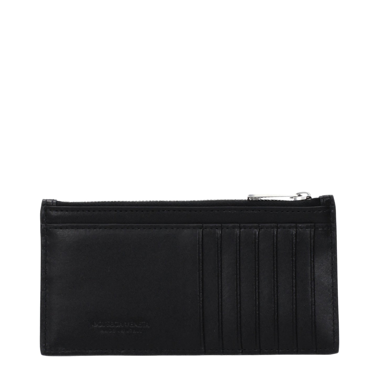 Bottega Veneta Coin Purses Men Leather Black