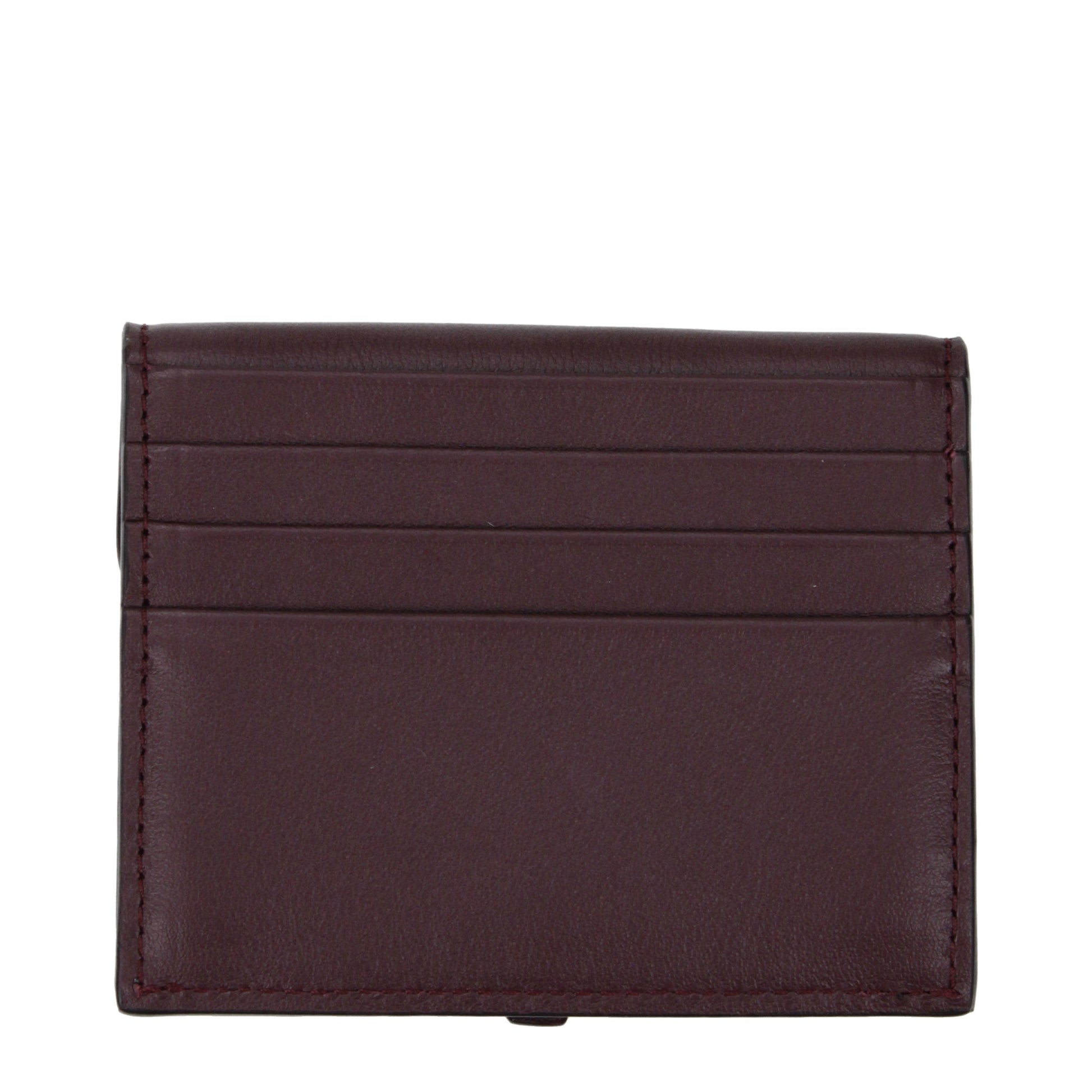 Etro Coin Purses Women Leather Red/Burgundy