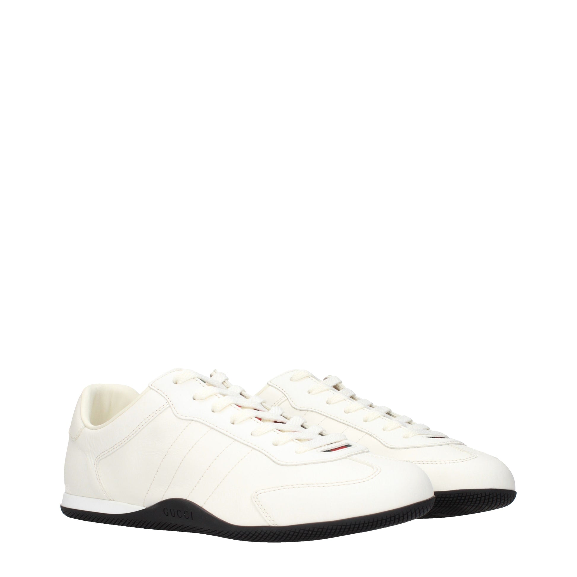 Gucci Sneakers Men Leather White