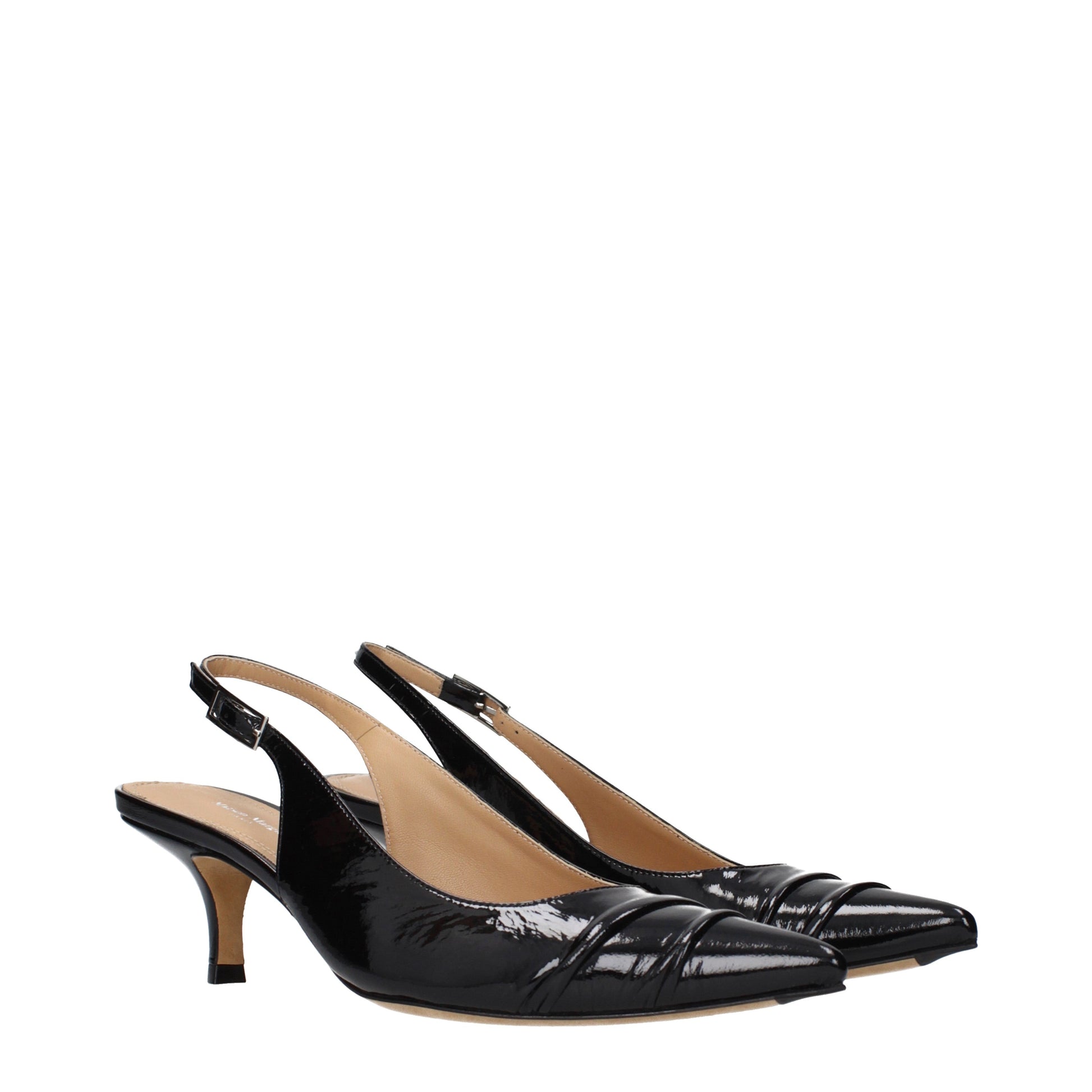 Maison Margiela Women's Sandals Patent Leather