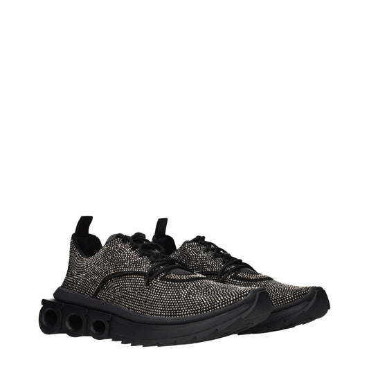 Salvatore Ferragamo Men's Sneakers Rhinestone
