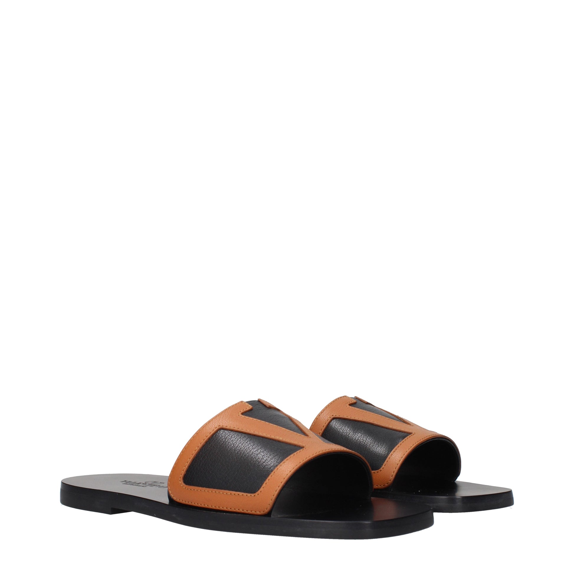 Valentino Garavani Men's Slippers and Clogs Leather