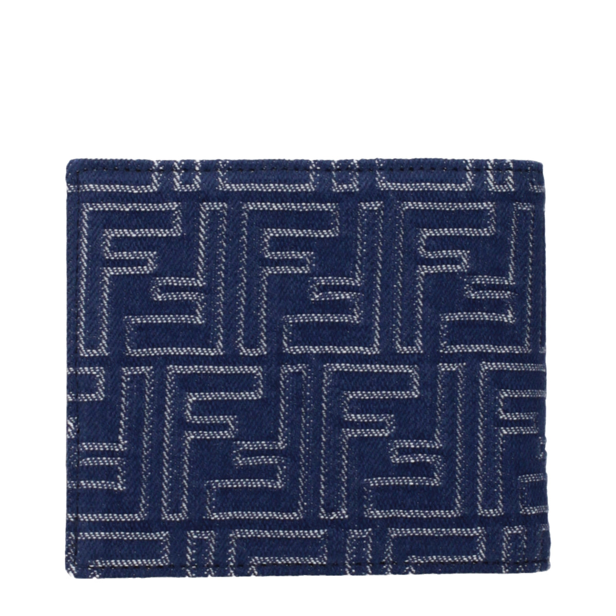 Fendi Wallets Men Fabric  Blue/Denim