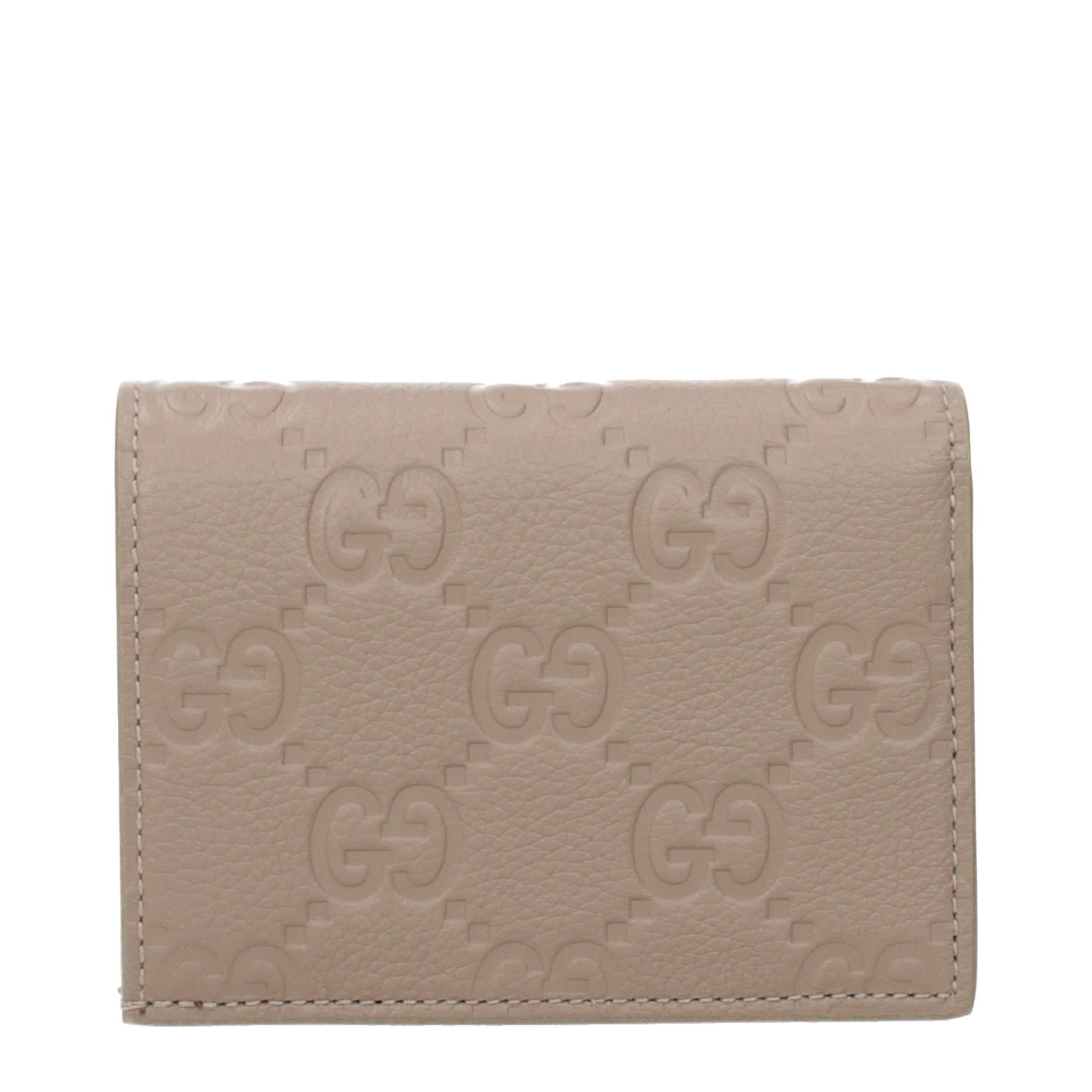 Gucci Wallets Women Leather Gray/Turtledove