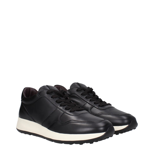 Tod's Men's Sneakers in Leather Black