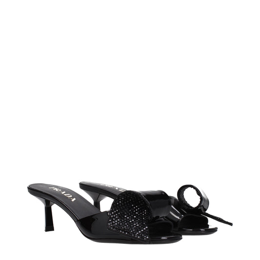 Prada Women's Sandals Patent Leather