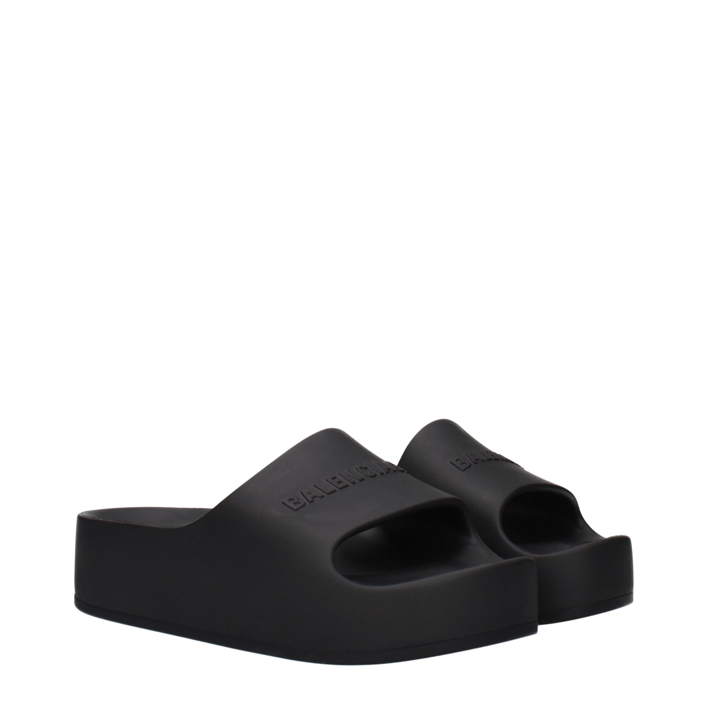 Balenciaga Slippers and Clogs Women Rubber Black
