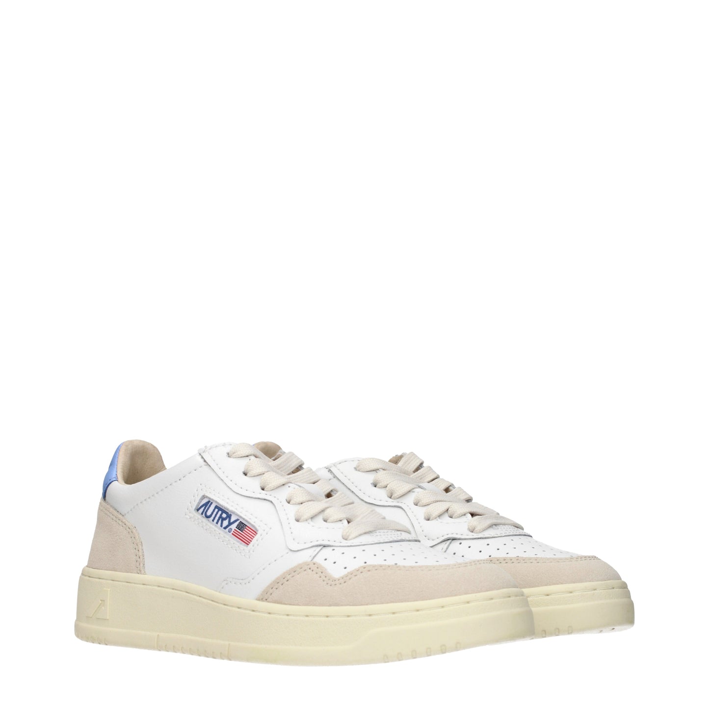 Autry Sneakers Women Leather White/Dark Blue