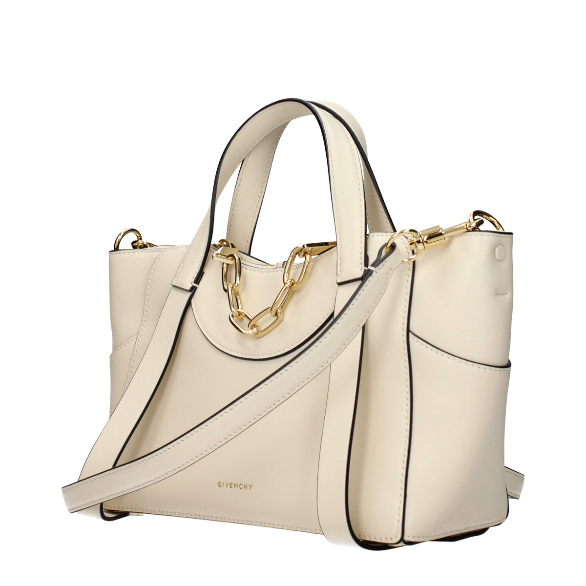 Givenchy Handbags Women Leather Beige/Cream