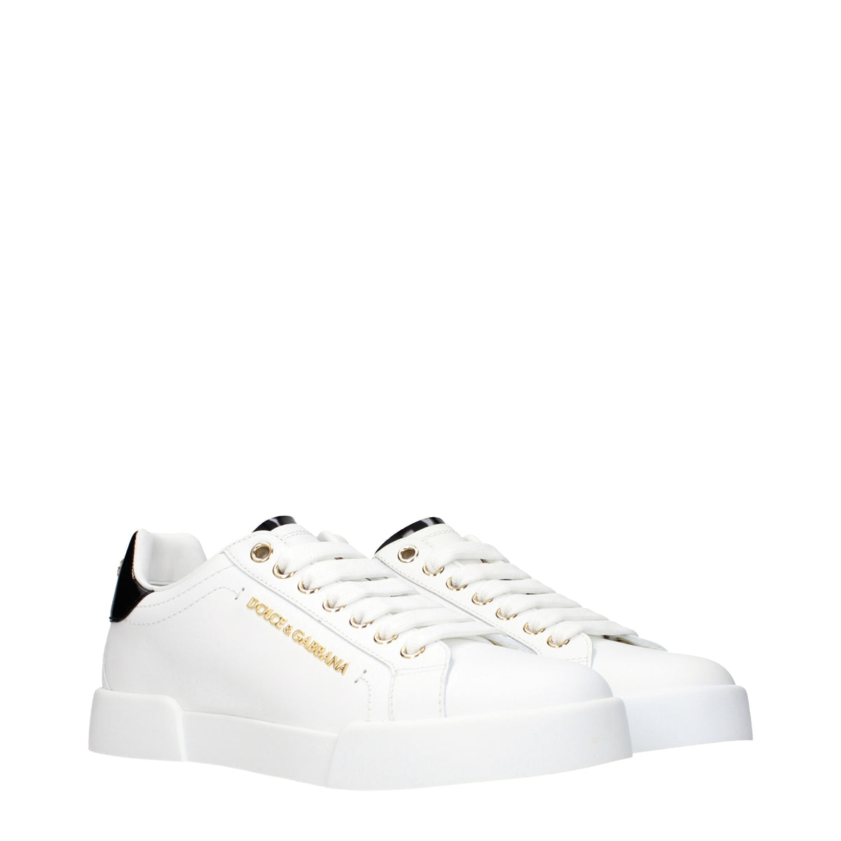 Dolce&Gabbana Sneakers Women Leather White/Black
