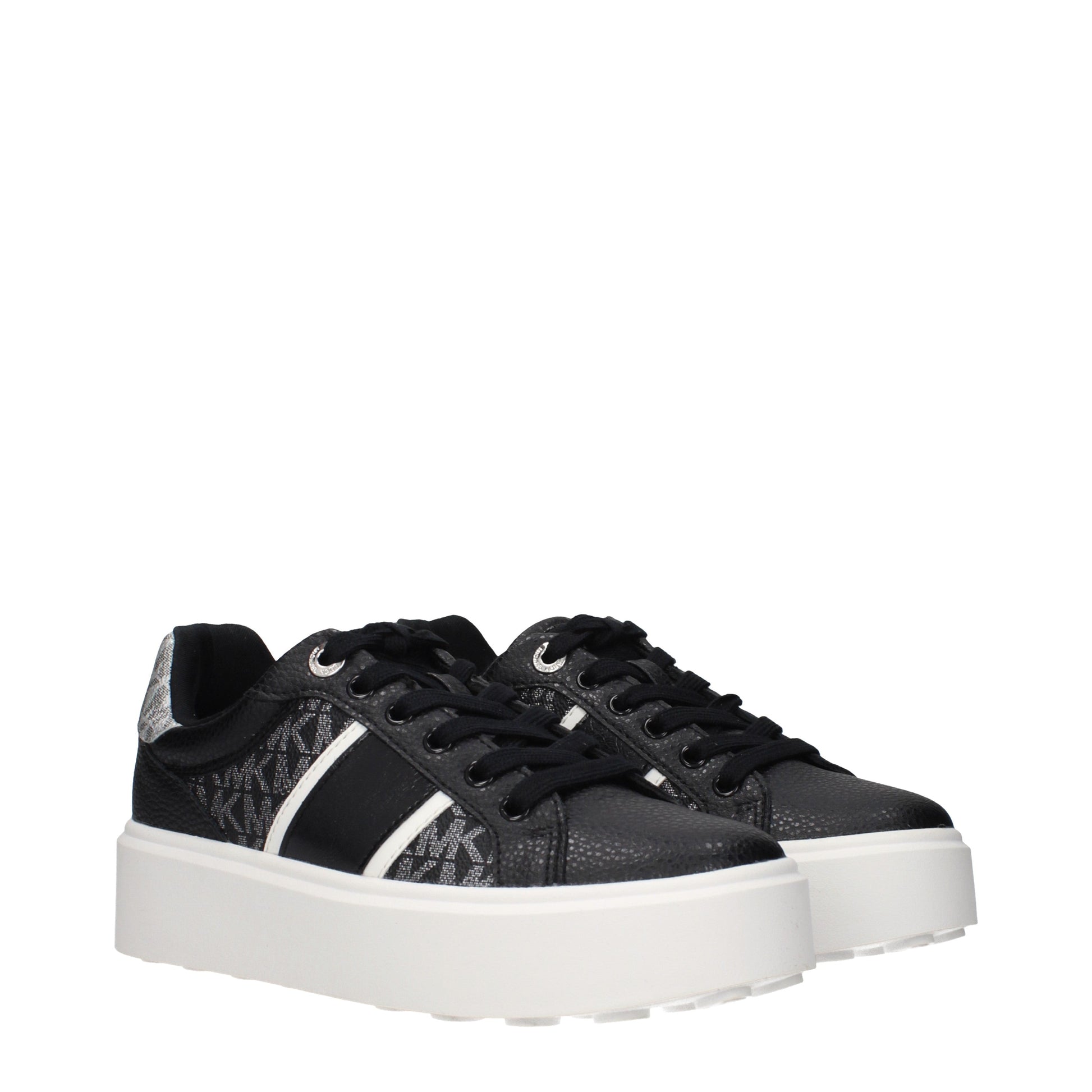 Michael Kors Sneakers Women Fabric  Black