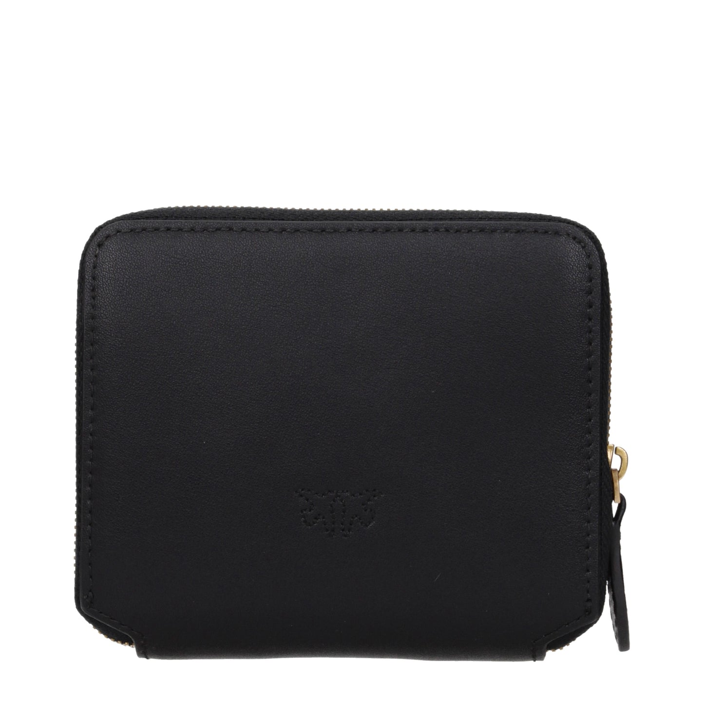 Pinko Wallets Women Leather Black