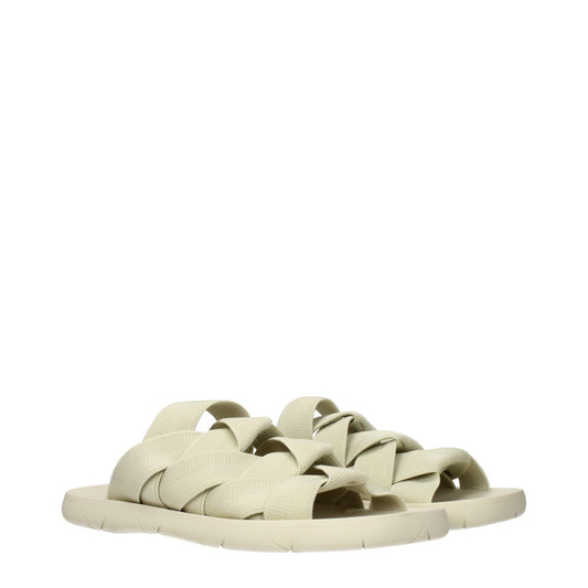Bottega Veneta Men's Slippers and Clogs Fabric Salt