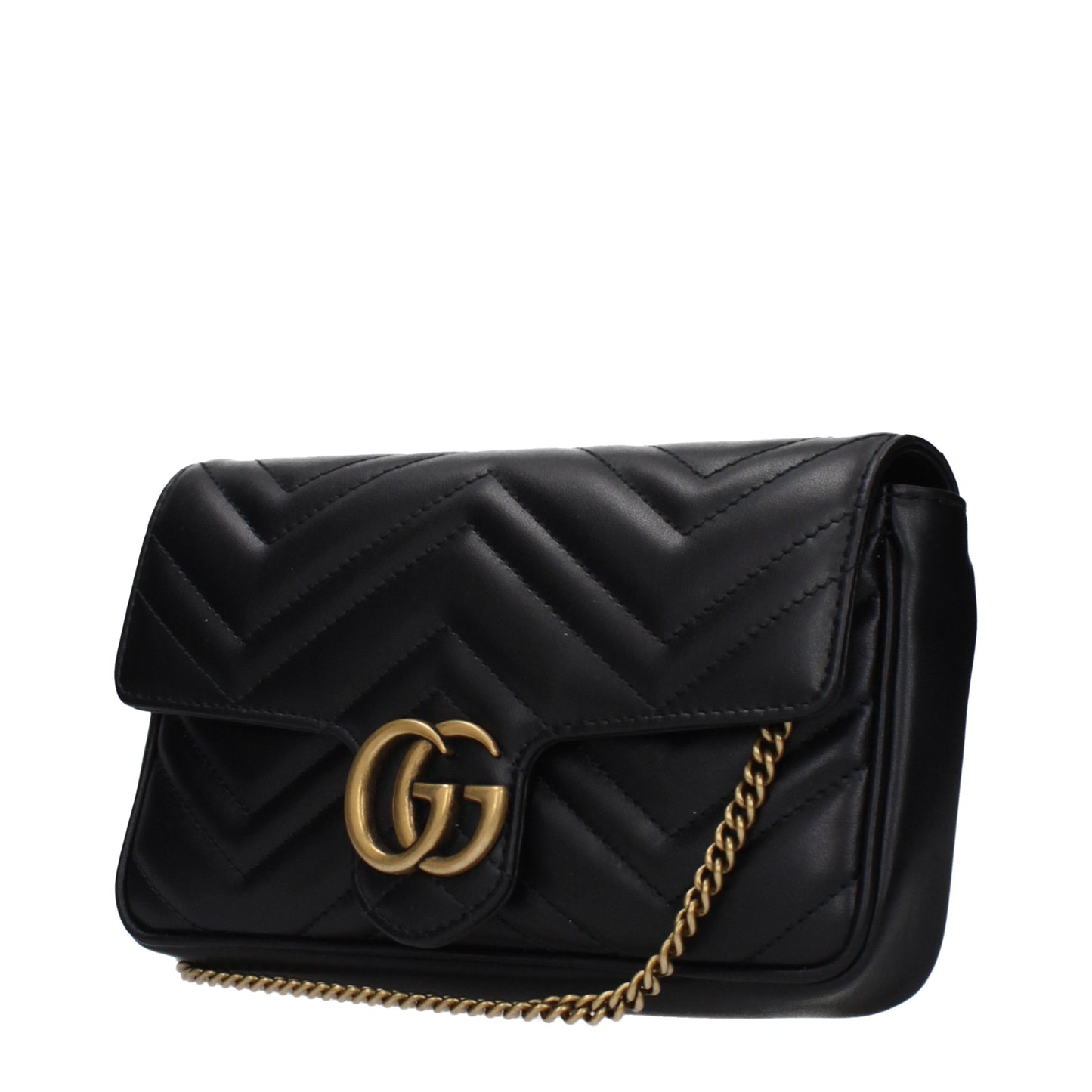 Gucci Crossbody Bags Women Leather Black